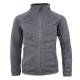 Veste polaire Peak Mountain enfant  en maille coloris Gris