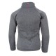 Veste polaire Peak Mountain enfant  en maille coloris Gris