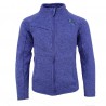 Veste polaire Peak Mountain enfant  en maille coloris Bleu Lavande