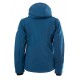 Blouson Softshell imperméable femme bleu pétrole