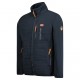 Veste polaire bi-matière membrane polarshell Homme Marine GEONORWAY