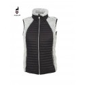 Gilet bi-matière sans manche  Femme  bicolore