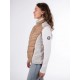 Veste hybride sans manche  Femme AULP Beige/blanc